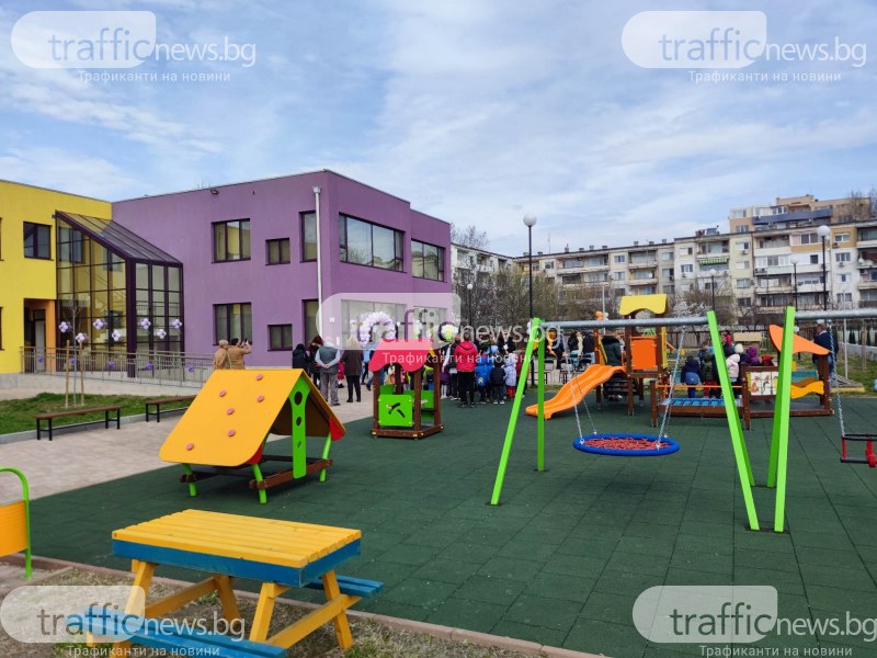 От подблокови помещения 188 деца се преместиха в модерна детска градина в Кючука