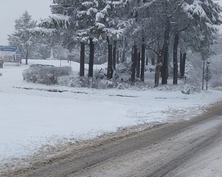 Сняг на прохода 