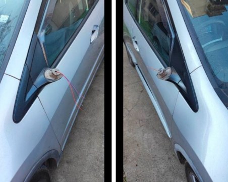 Колата на пловдивчанка остана без странични огледала в Кючука