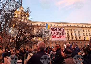 Граждани се събраха на протест пред президентството в столицата с