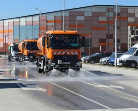 Мият улиците в Пловдив, вижте графика