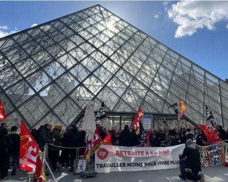 Стачките във Франция затвориха и Лувъра