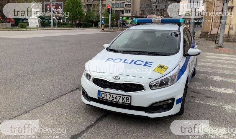Пловдивчанин бе задържан за проявена агресия към полицаи. Около 20.40