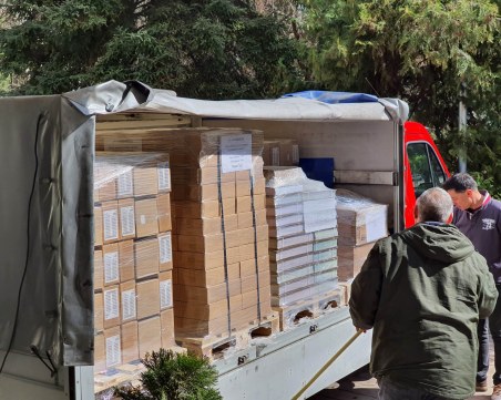 Ескортираха бюлетините и записващите устройства за броене на вота в Пловдив и областта