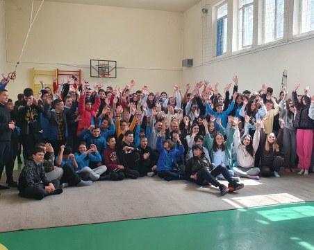 Лео Бианки съветва пловдивски ученици как да се хранят здравословно