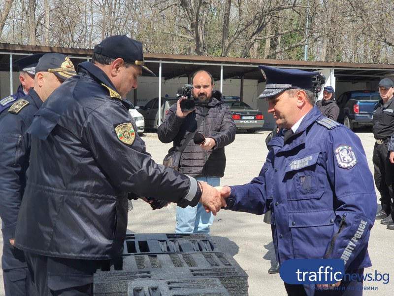 Пловдивската полиция се сдоби с ново и модерно въоръжение днес.