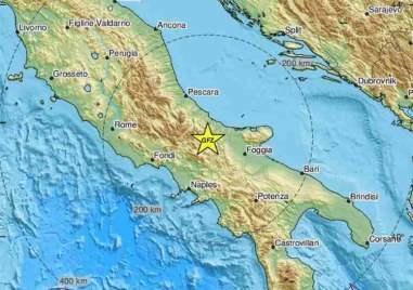 Земетресение с магнитуд 5 4 разтърси снощи Южна Италия предаде Ройтерс