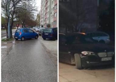 Креативните и неадекватни паркирания не са чужди за жителите пловдивския