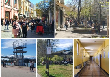 Неделя – слънчев пролетен следобед в Пловдив По случайно стечение