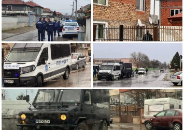 Махалата в Стамболийски почерня от полиция Десетки бусове на жандармерията