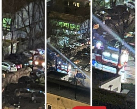 Гори апартамент на затворник в София