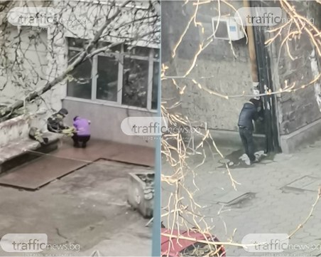 Изоставено заведение в центъра на Пловдив - убежище за наркозависими