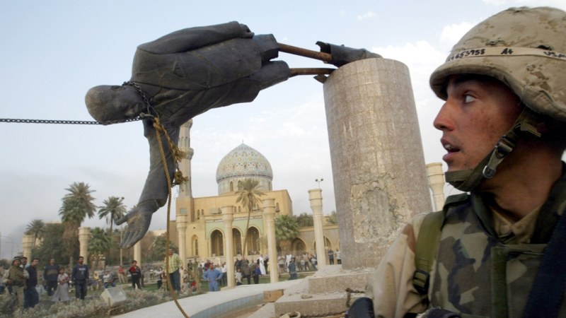 На днешната дата през 2003г. американските войници превземат Багдад и слагат край