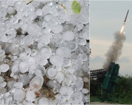 Дават старт на сезона за борба с градушките! Има над 14 000 противоградови ракети