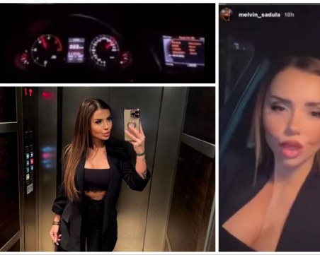 Безразсъдно! Пловдивска инфлуенсърка се хвали с три двойки на километража