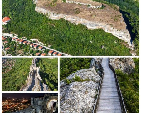 Каменен кораб, плаващ в небето? Това е невероятно мощната крепост Овеч