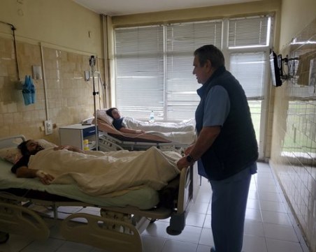 Пострадалото семейство при верижната катастрофа на АМ 