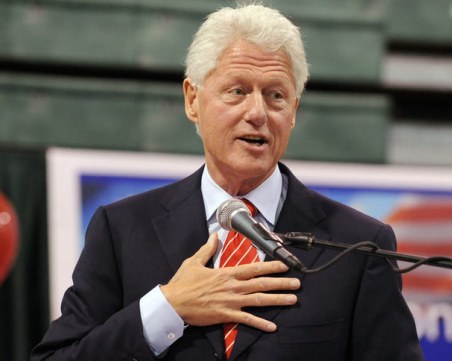 Бил Клинтън идва на посещение в България