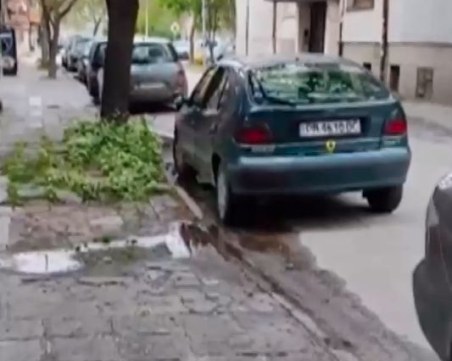 Жители на „Съдийски”: От 10 дни тече вода на улицата, изворите стават все по-големи