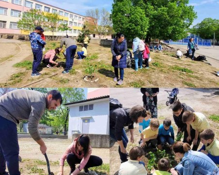 В Деня на Земята пловдивско школо отвори вратите си за бъдещи първолаци