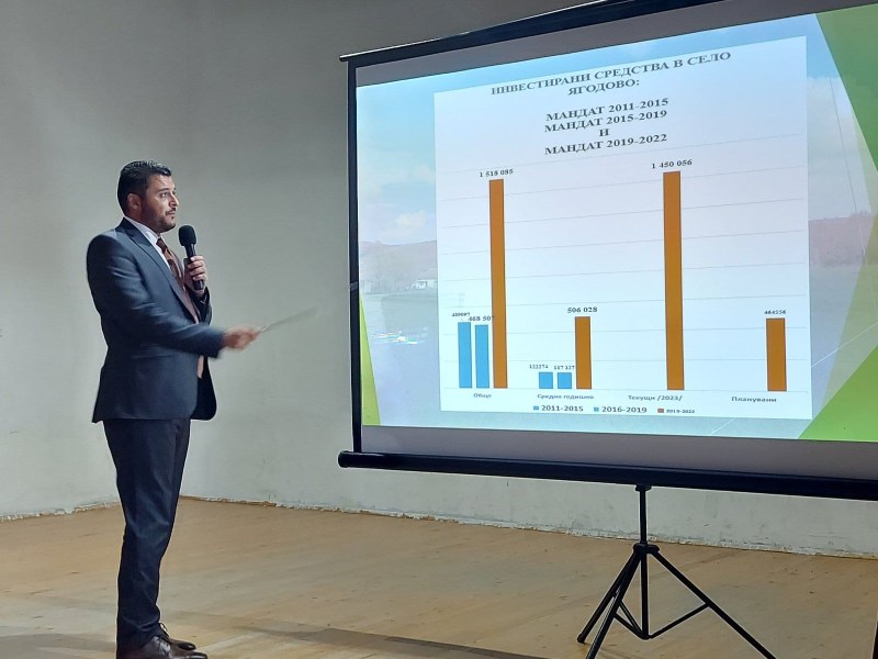 Ремонтират основната улица в Ягодово, още 4 улици в селото приоритет за Павел Михайлов