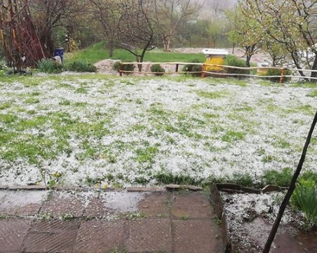 Градушка с размери на лешник в село в Кърджалийско