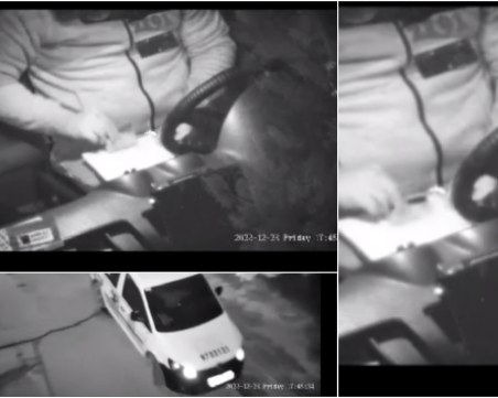 Разследване: Клип показва таксиметров шофьор, който употребява прахообразно вещество