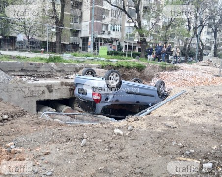 Каскадата в Кършияка станала след гонка с полицията, шофьорът бил пиян