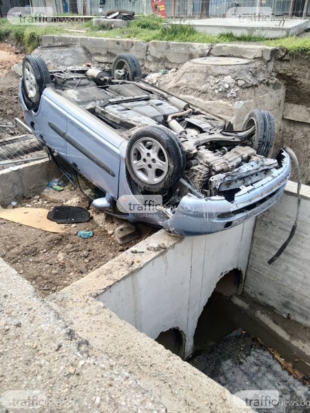 62-годишен е шофьорът, който тази нощ се е преобърнал с