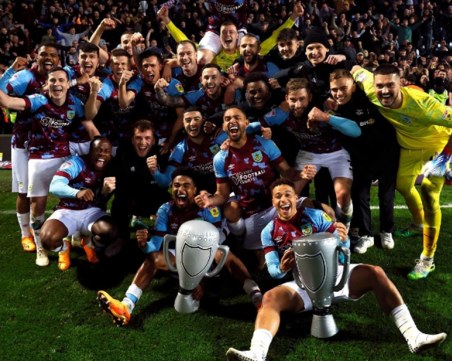 Бърнли е новият шампион на Чемпиъншип