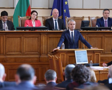 Скандал в НС между Костадин Костадинов и Манол Пейков