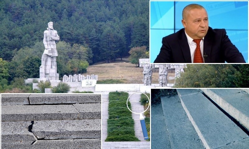 След 300 хил. лева ремонт: Паметникът на Христо Ботев в Калофер е в окаян вид