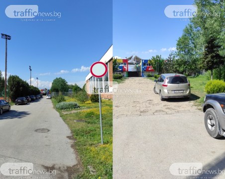 Оправиха падналия знак на Гребната база, този път мързелът вкарa шофьори в нарушение