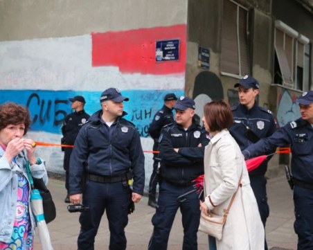 Оценка разгневила убиеца от Белград, раницата му била пълна с коктейли Молотов