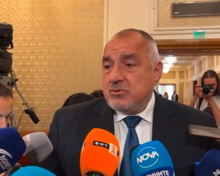 Борисов: Ние сме единствените, които искат да работят с ПП-ДБ