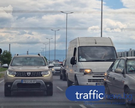 Голямо задръстване на Карловско шосе