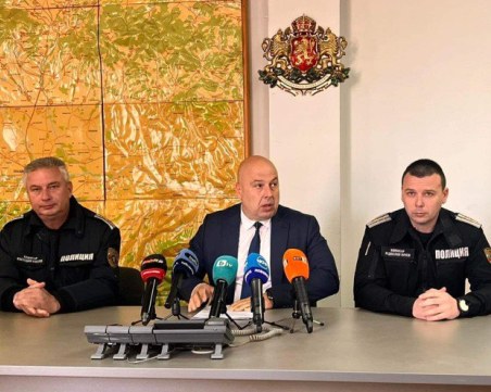 Брифингът на директора на пловдивската полиция - 