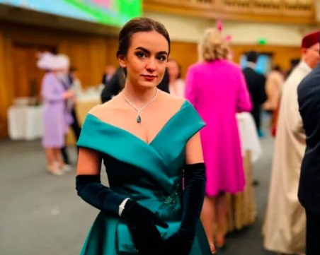 Дъщерята на Гълъб Донев - негова дама на коронацията на крал Чарлз III