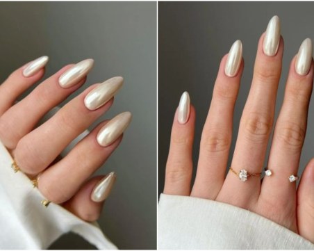„Ванилов хром”: Най-актуалният цвят за маникюра ни през лято 2023