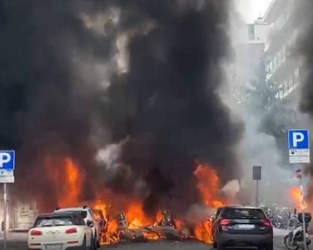 Няма данни за пострадали български граждани при експлозията в Милано