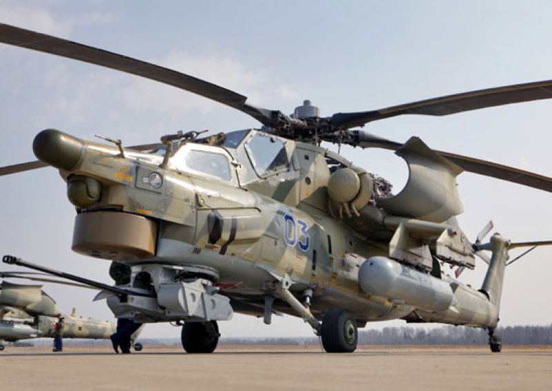 Хеликоптер Ми-28 катастрофира днес по време на учебно тренировъчен полет