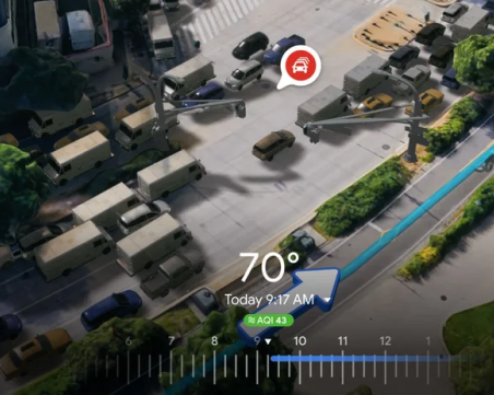 Google Maps ще включва опция за 3D преглед на маршрут