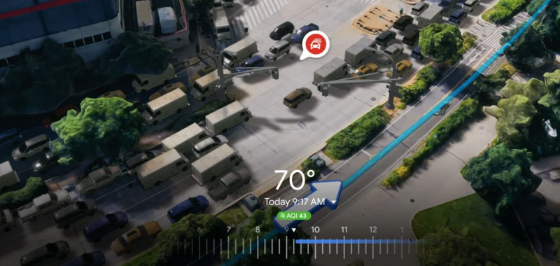 Google Maps ще включва опция за 3D преглед на маршрут