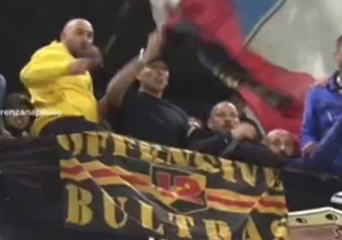 Сериозна група фенове на Ботев посетиха миланското дерби между Интер