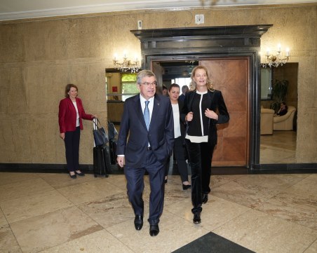 Румен Радев се срещна с шефа на МОК: Пожела си Зимна Олимпиада на Витоша