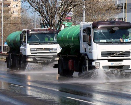 Мият улиците в Пловдив, вижте графика