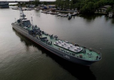 След удар срещу пристанището на Одеса е унищожен средният десантен
