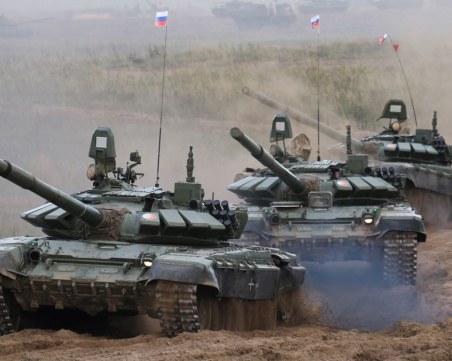 Украински войници са опитали да нахлуят в Русия с танкове