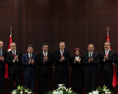 Ердоган обяви състава новото правителство на Турция