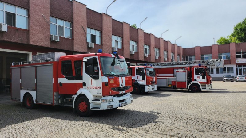 Регистрираха и вторичен трус край Пловдив, пожарната е в готовност
